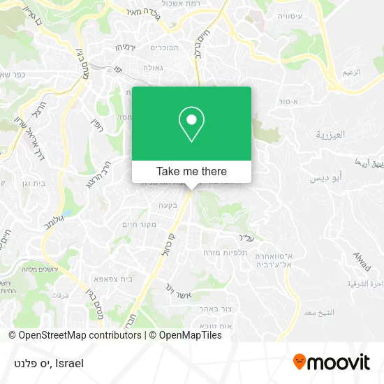 Карта יס פלנט