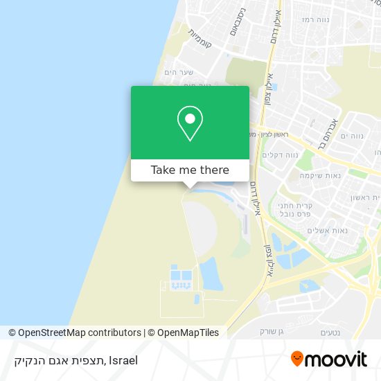 תצפית אגם הנקיק map