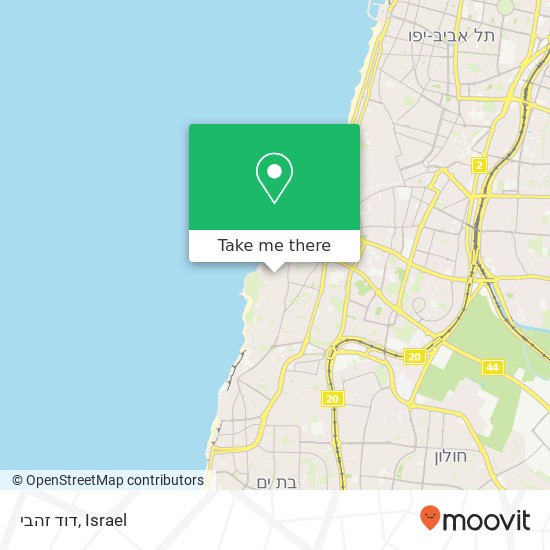 דוד זהבי map