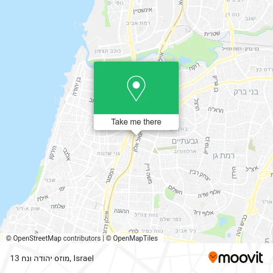 Карта מוזס יהודה ונח 13