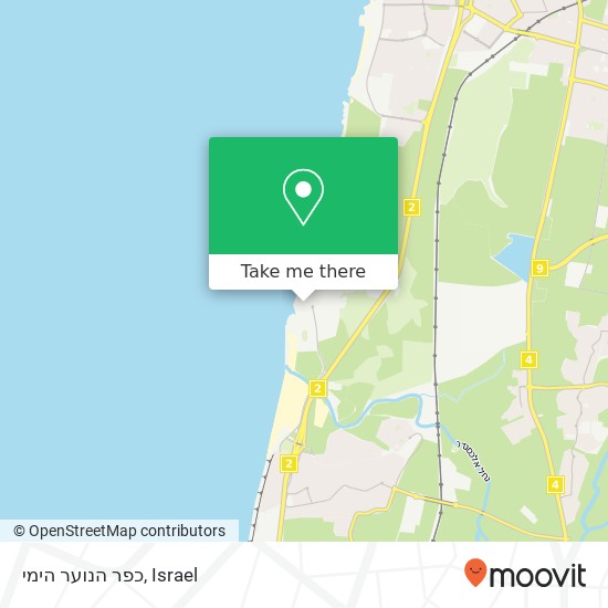 Карта כפר הנוער הימי