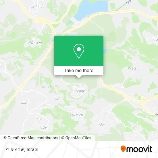 Карта יער ציפורי