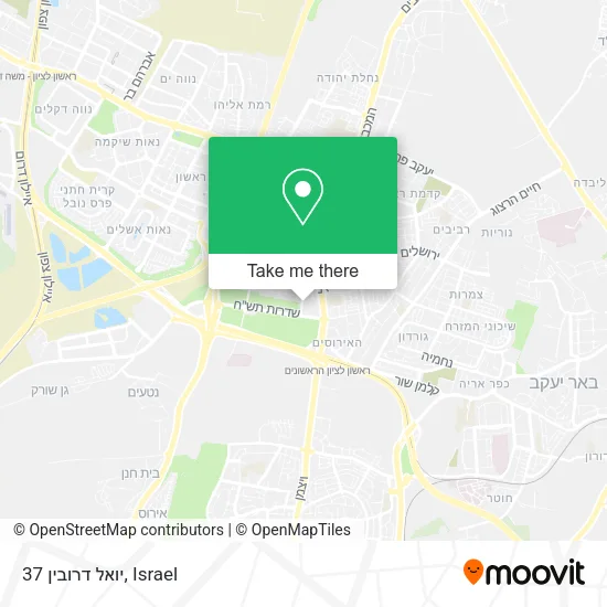 Карта יואל דרובין 37