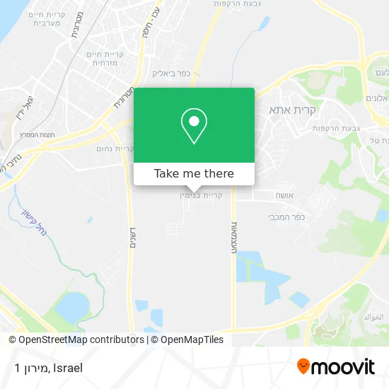 Карта מירון 1