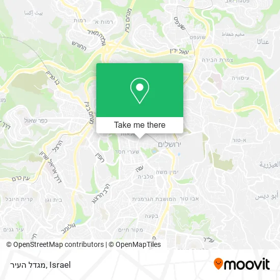 Карта מגדל העיר