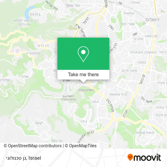 Карта גן טכנולוגי