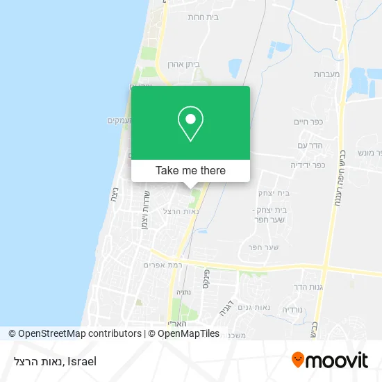 Карта נאות הרצל