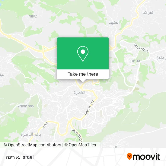 Карта א רינה
