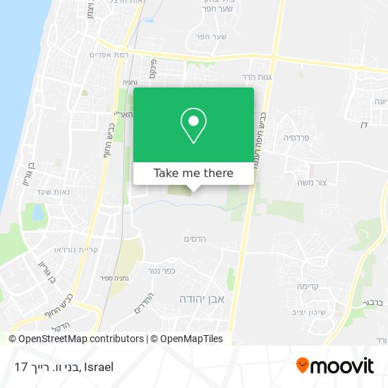 בני וו. רייך 17 map