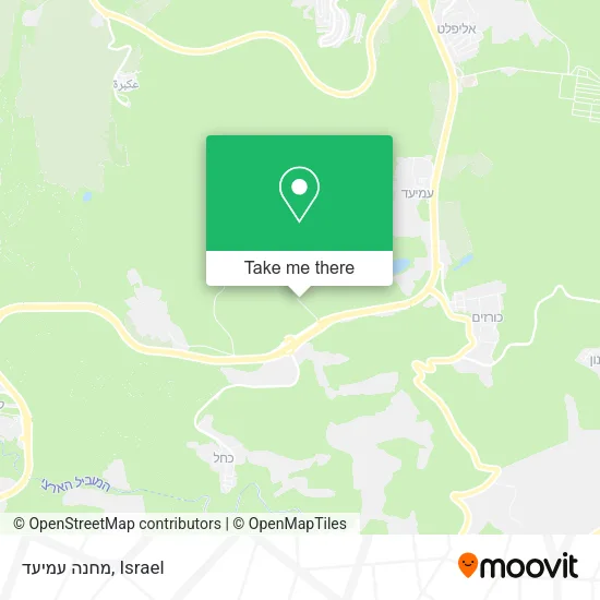 Карта מחנה עמיעד