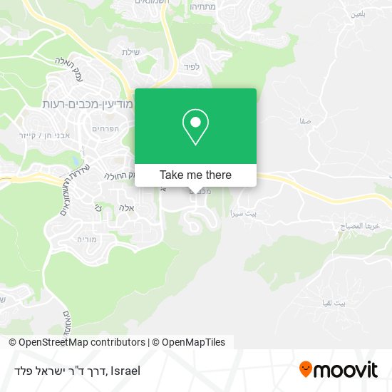 Карта דרך ד"ר ישראל פלד