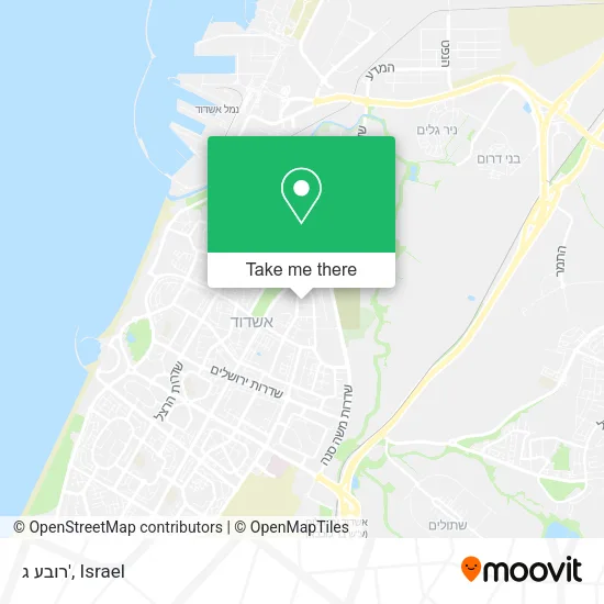 Карта רובע ג'