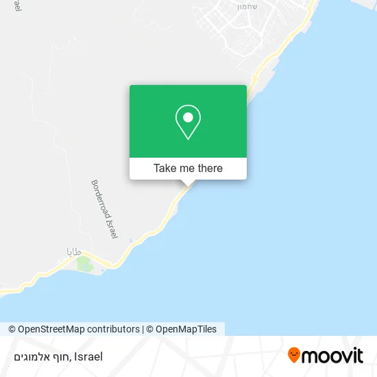 Карта חוף אלמוגים