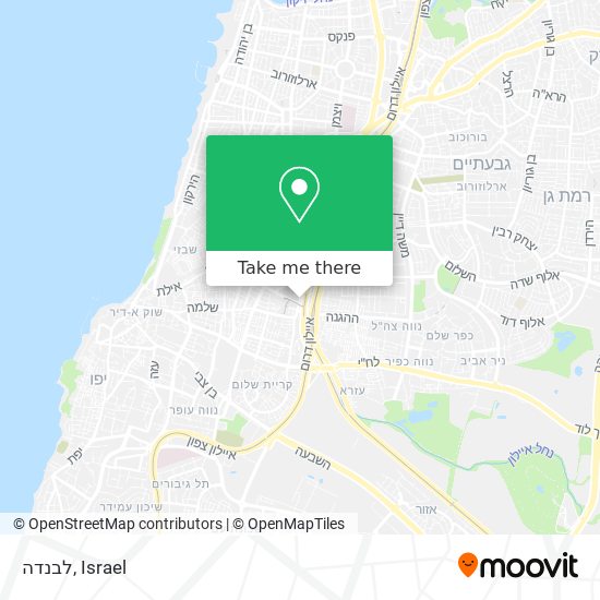 לבנדה map