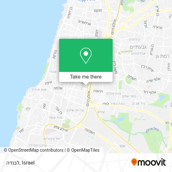 Карта לבנדה