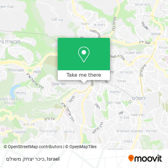 כיכר יצחק משולם map