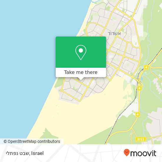 שבט נפתלי map