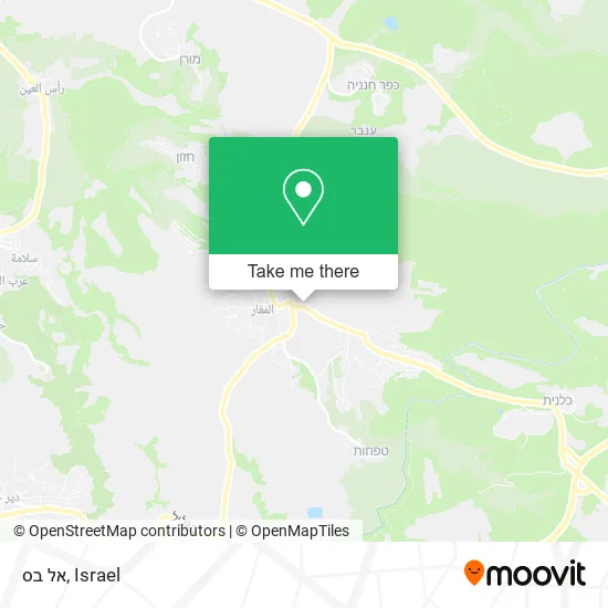Карта אל בס