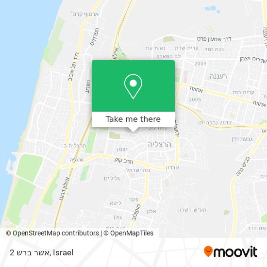 אשר ברש 2 map