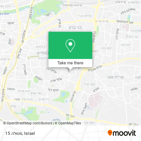 Карта מטולה 15