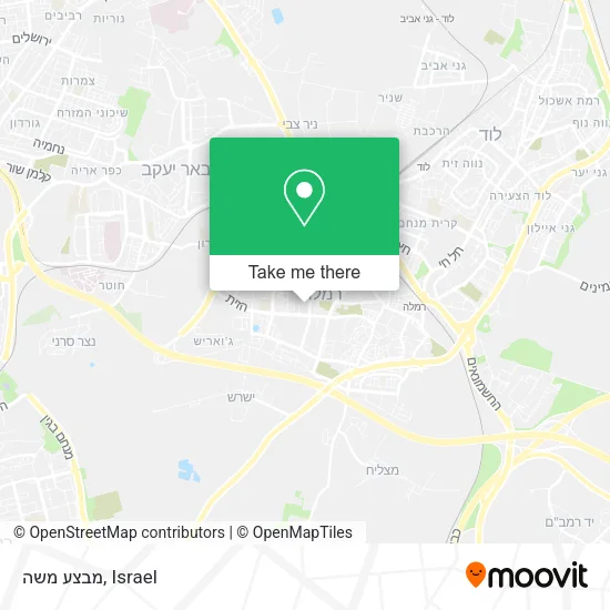 Карта מבצע משה