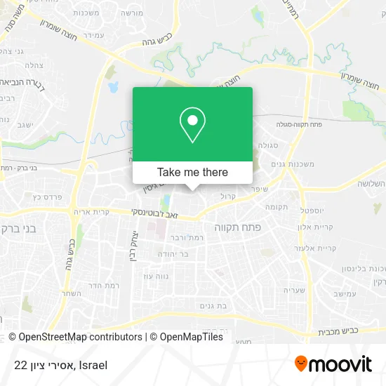 Карта אסירי ציון 22