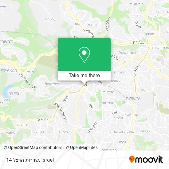 Карта שדרות הרצל 14