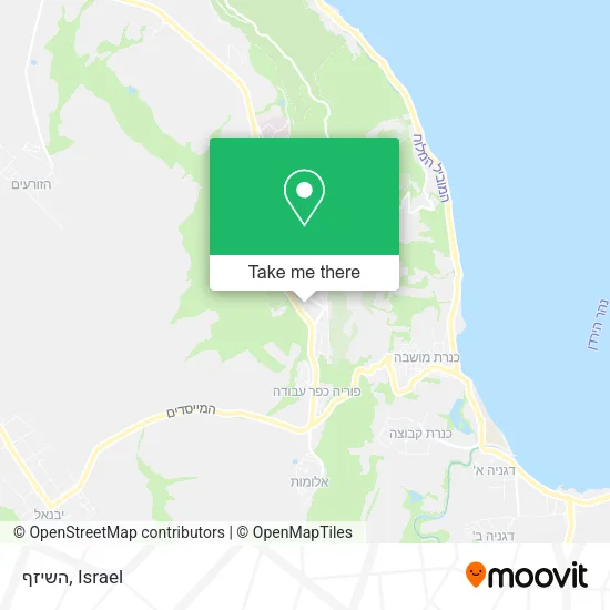 Карта השיזף