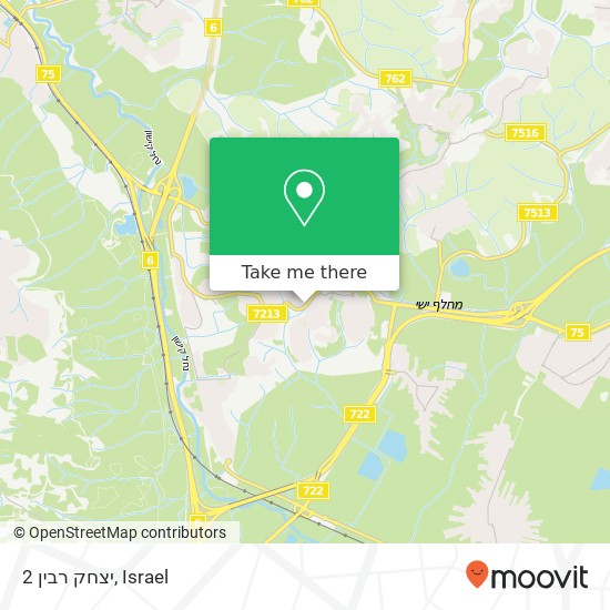יצחק רבין 2 map