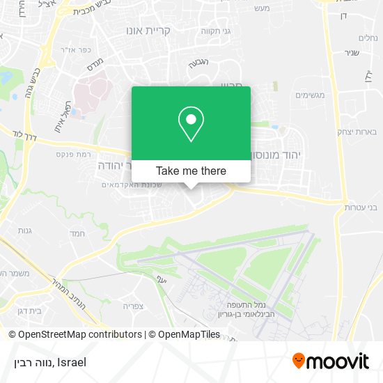 נווה רבין map