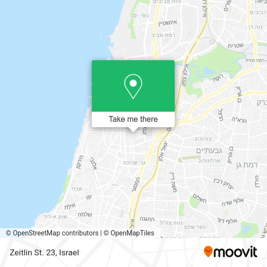 Карта Zeitlin St. 23