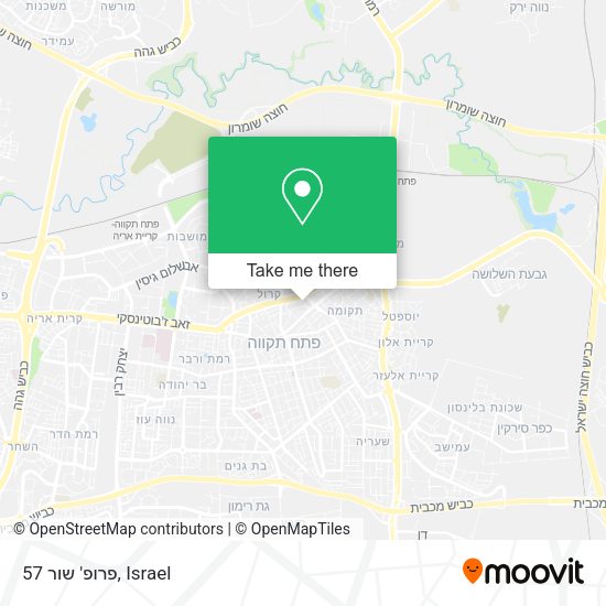 Карта פרופ' שור 57