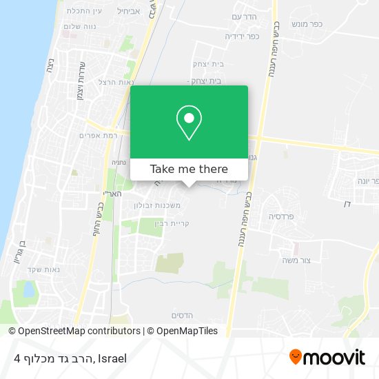 הרב גד מכלוף 4 map