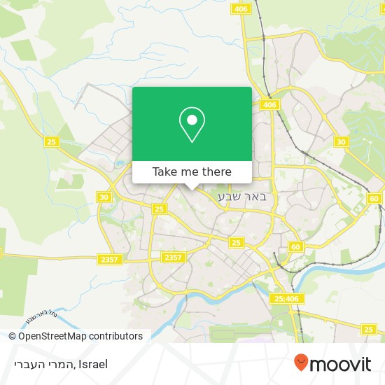 המרי העברי map