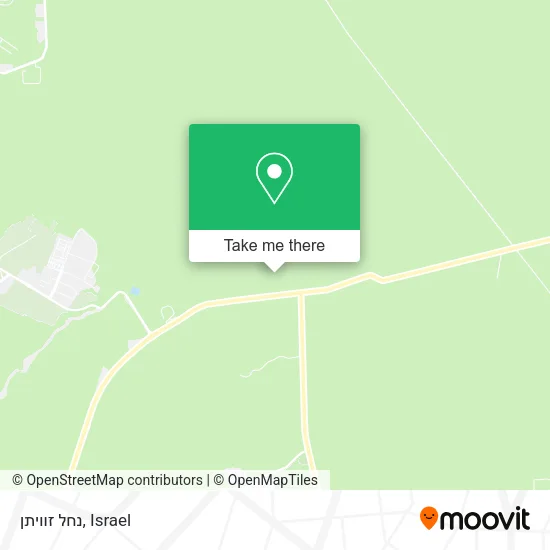 Карта נחל זוויתן