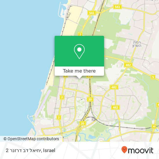 יחיאל דב דרזנר 2 map