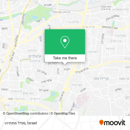 Карта מנדל מתתיהו