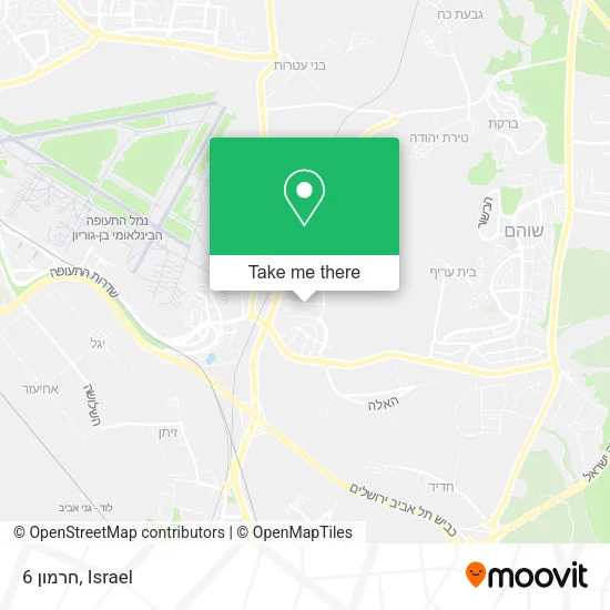 Карта חרמון 6