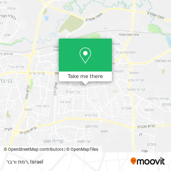 Карта רמת ורבר