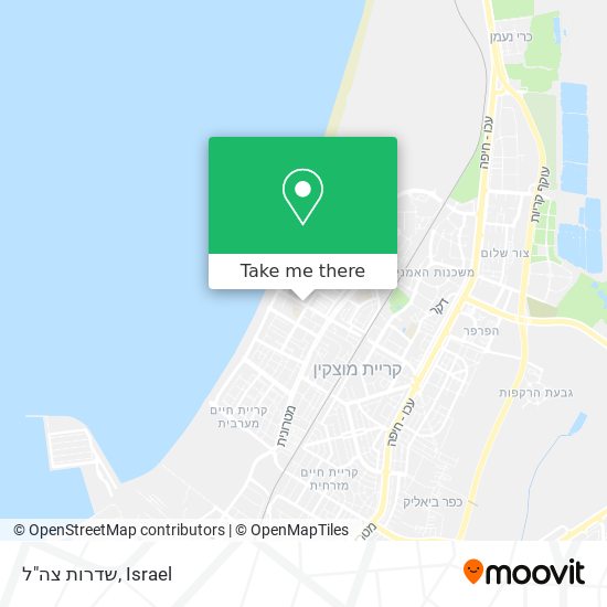 שדרות צה"ל map