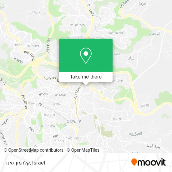Карта קלרמון גאנו