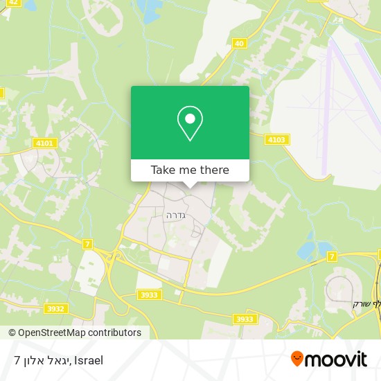 יגאל אלון 7 map