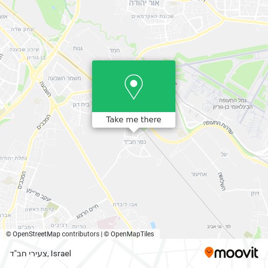 צעירי חב"ד map