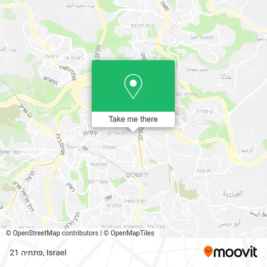Карта פתחיה 21