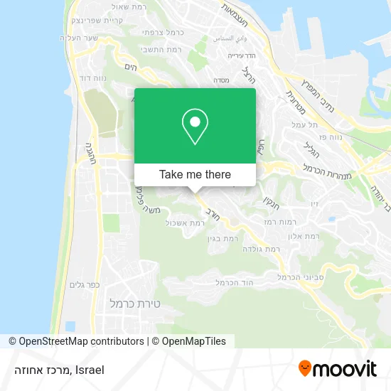Карта מרכז אחוזה