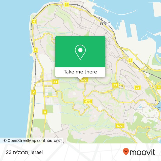 מרגלית 23 map