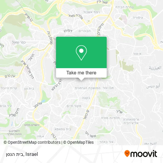 Карта בית הנסן