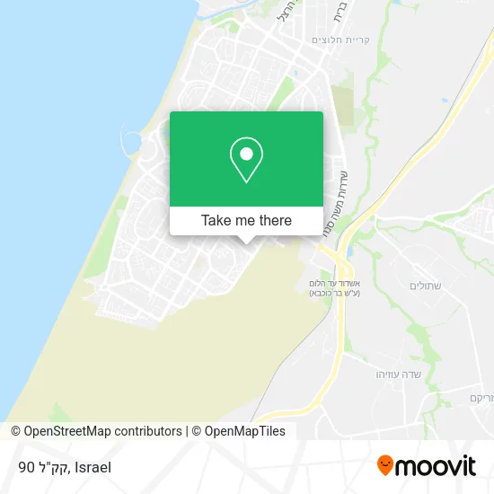Карта קק"ל 90