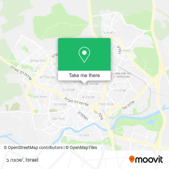 Карта שכונה ב'
