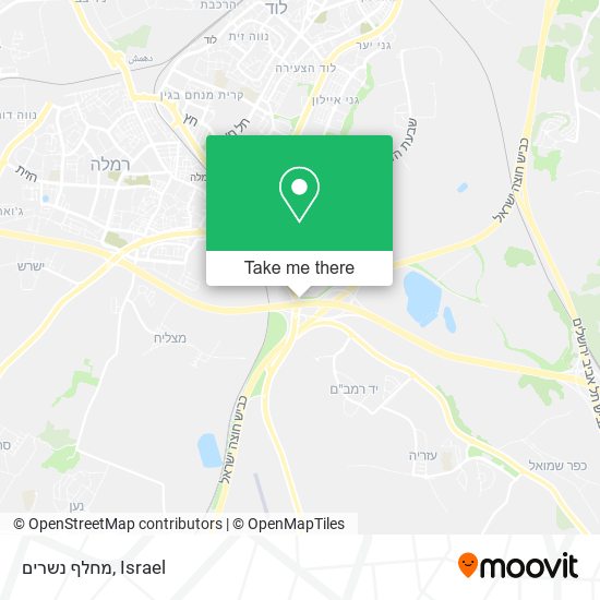 מחלף נשרים map